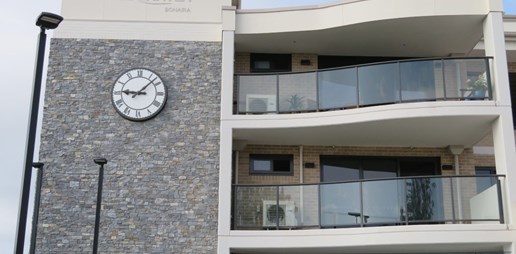 Clock Tower with ILU balconies.JPG