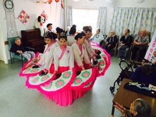 Hall & Prior Vaucluse Aged Care home Korean Dancers
