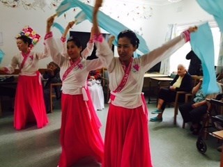 Hall & Prior Vaucluse Aged Care home Korean Dancers