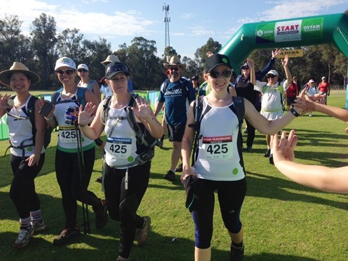 Tuohy Aged Care Home Oxfam Trailwalker 2015