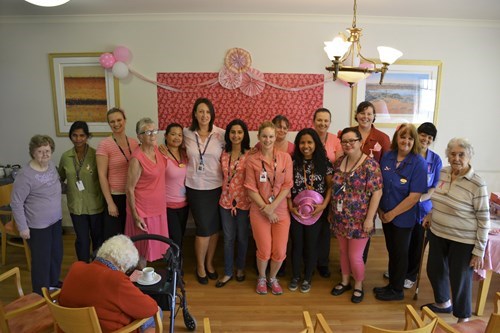 Agmaroy Aged Care Home breast cancer fundraiser