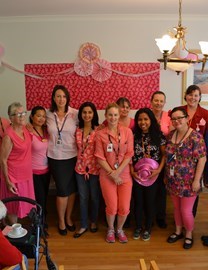 Agmaroy staff dig deep for breast cancer fundraiser