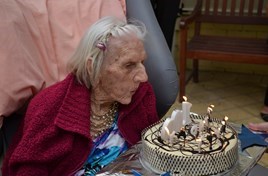 Happy 100th birthday, Mrs Thompson!