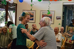 Concorde Aged Care Home St Patrick's Day holiday event