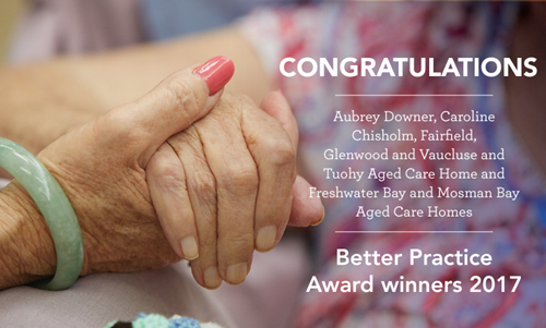 Hall & Prior 2017 Better Practice Award winners